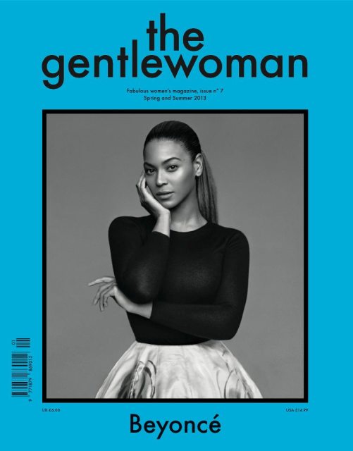 The Gentlewoman, Beyonce