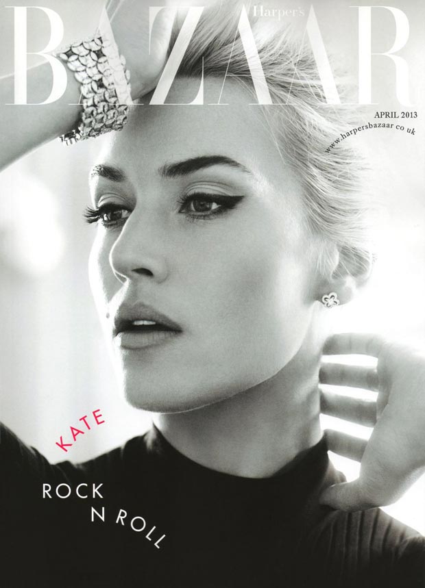 Kate Winslet, Hapers Bazaar UK, April 2013