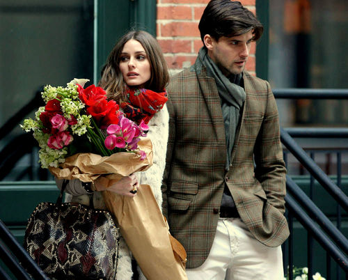 Olivia Palermo and Johannes Huebl