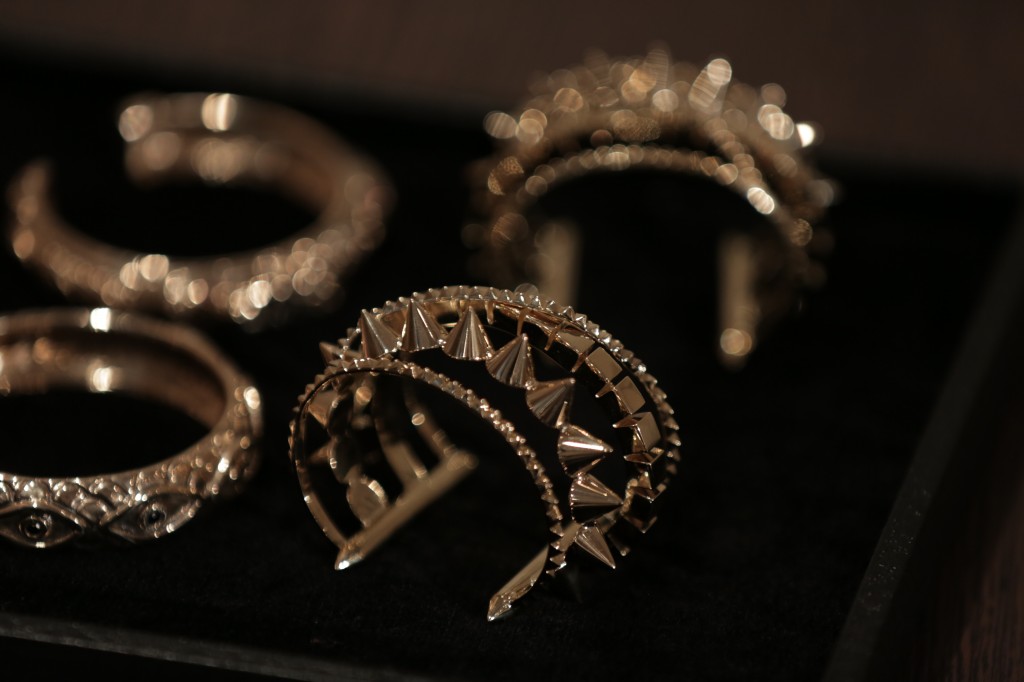 Pamela Love and Eddie Borgo, Gold Bracelets