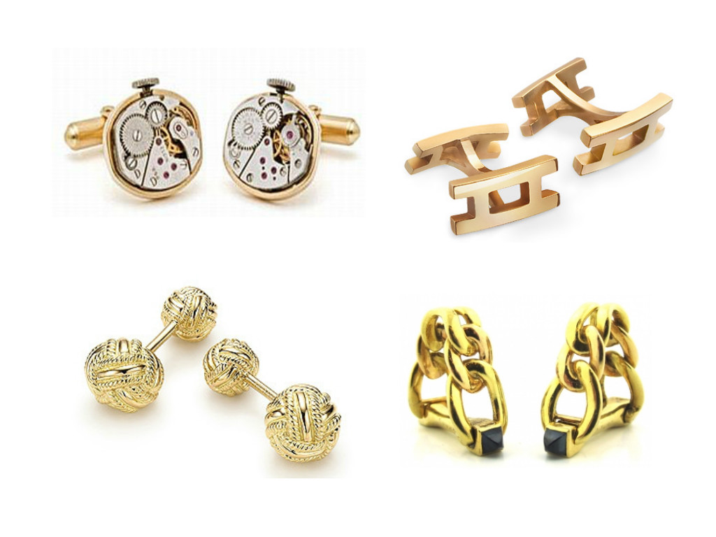 18k Gold Cufflinks