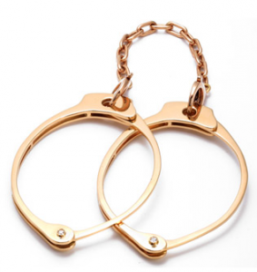 Jack Vartanian Rose Gold Hand Cuffs