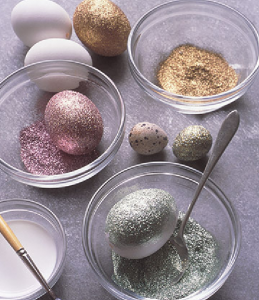 Easter, Glitter Eggs