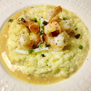 Shrimp with Saffron Rice and Fennel